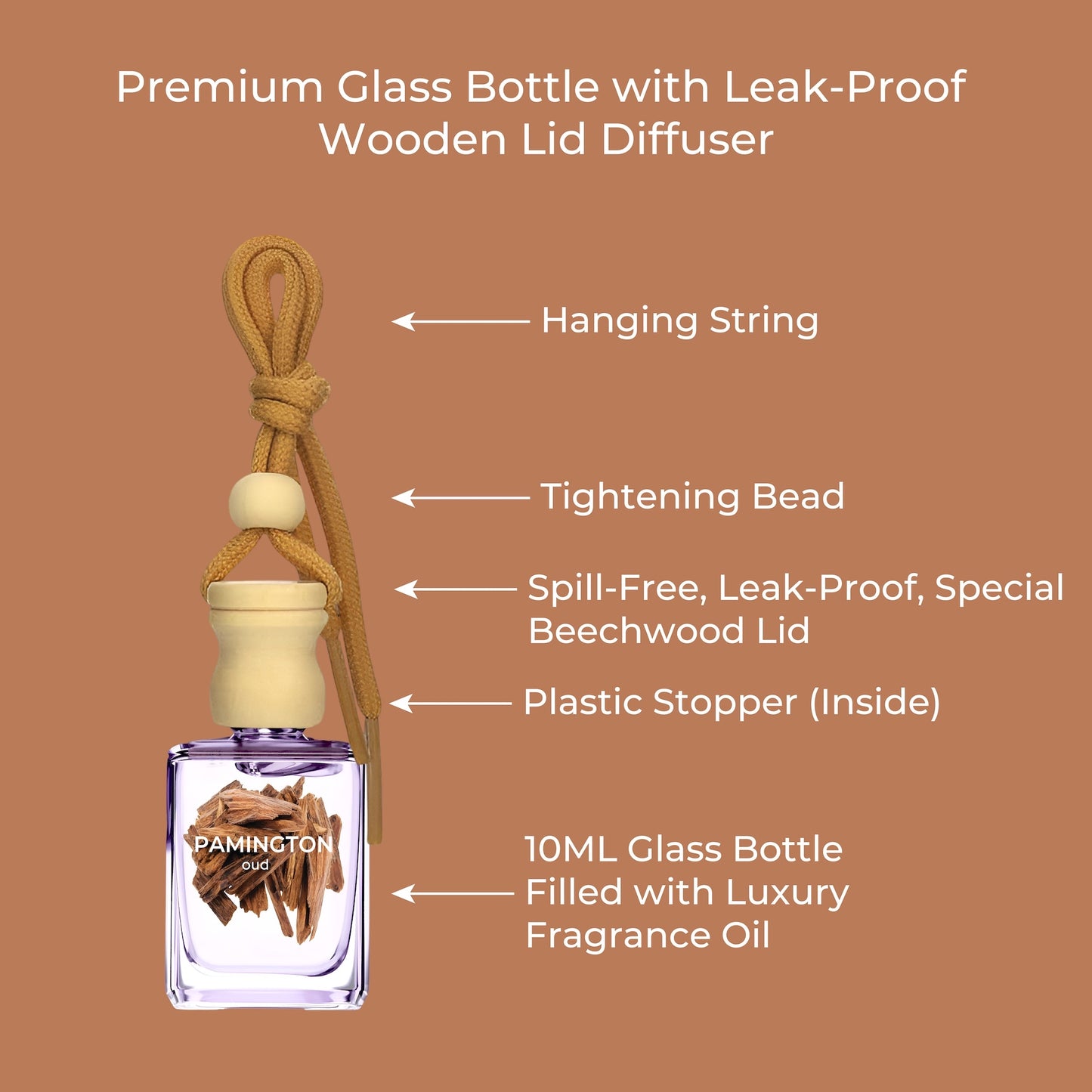 Oud Car Air Freshener