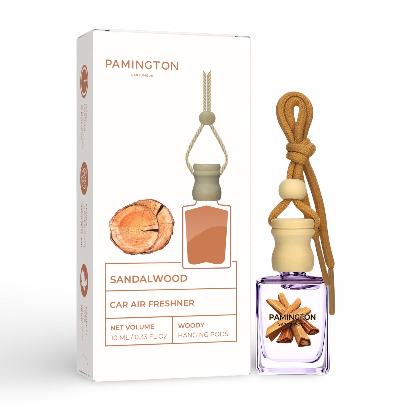 Pamington Sandalwood Car Air Freshener