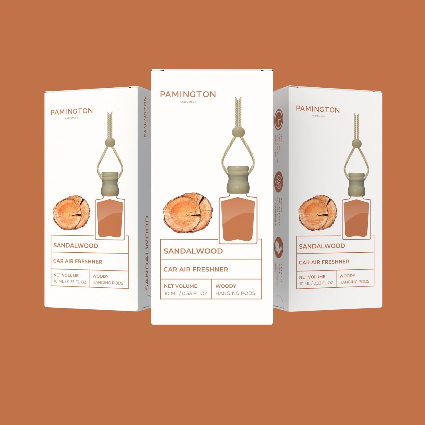 Pamington Sandalwood Car Air Freshener